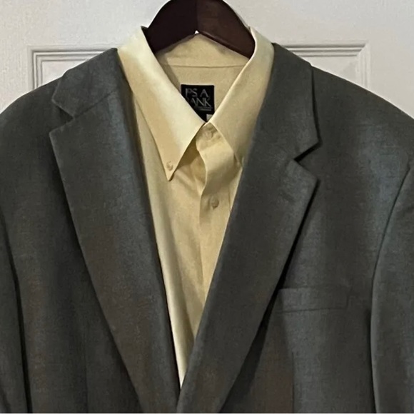 JOSEPH A. BANK MEN’S TRAVELER YELLOW BUTTON DOWN COLLAR/SZ 2XL/NEW WITHOUT TAGS! - Picture 4 of 12